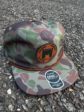 Load image into Gallery viewer, Woodland Camo Classic Rope Hat
